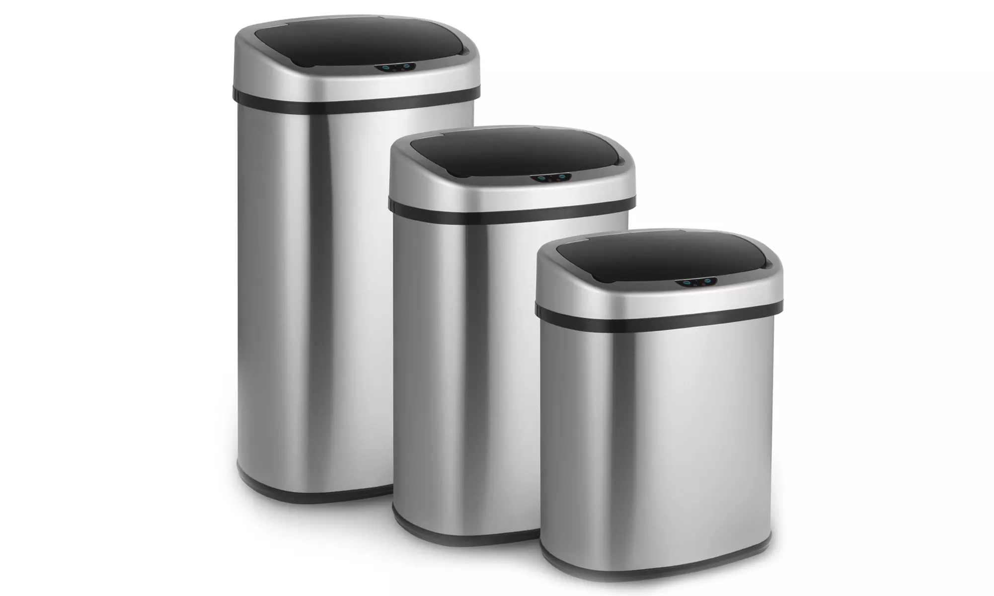 Poubelle en acier inoxydable, 38, 48 ou 58 litres au choix - Primary Image