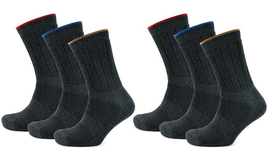 Image 12: One or Two Packs of Three Men's Socks