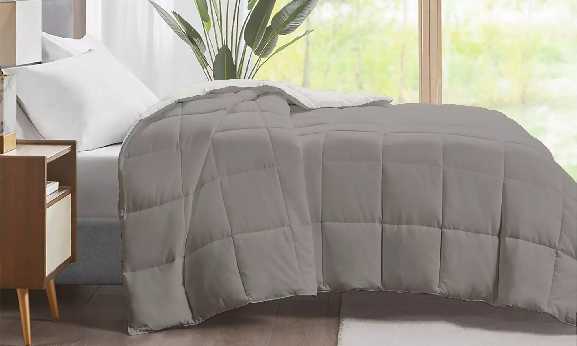 Doppelseitige Mikrofaser-Winter-Bettdecke