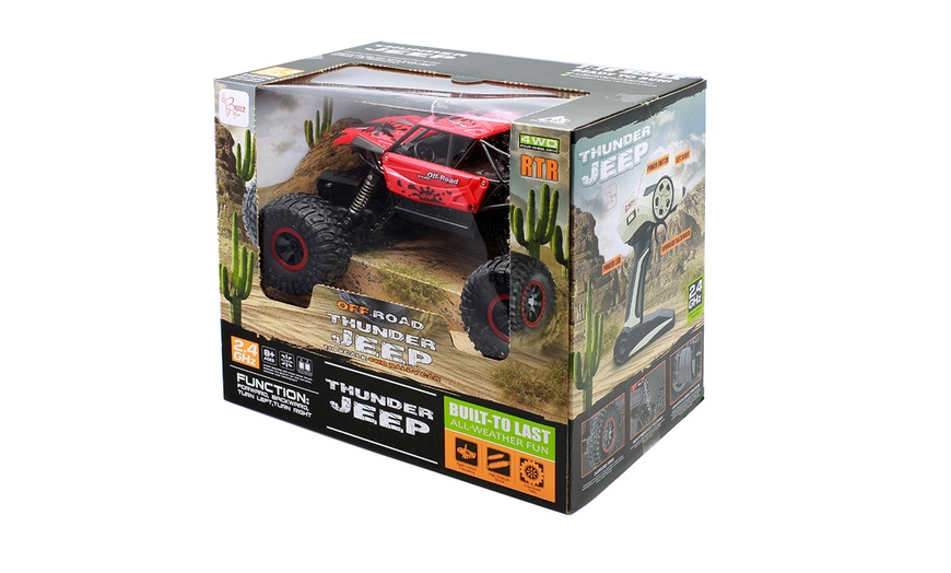 Image 5: Remote Control Thunder Jeep