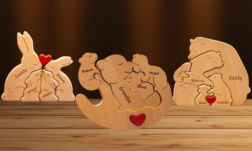 Image 2: Custom Family Puzzle