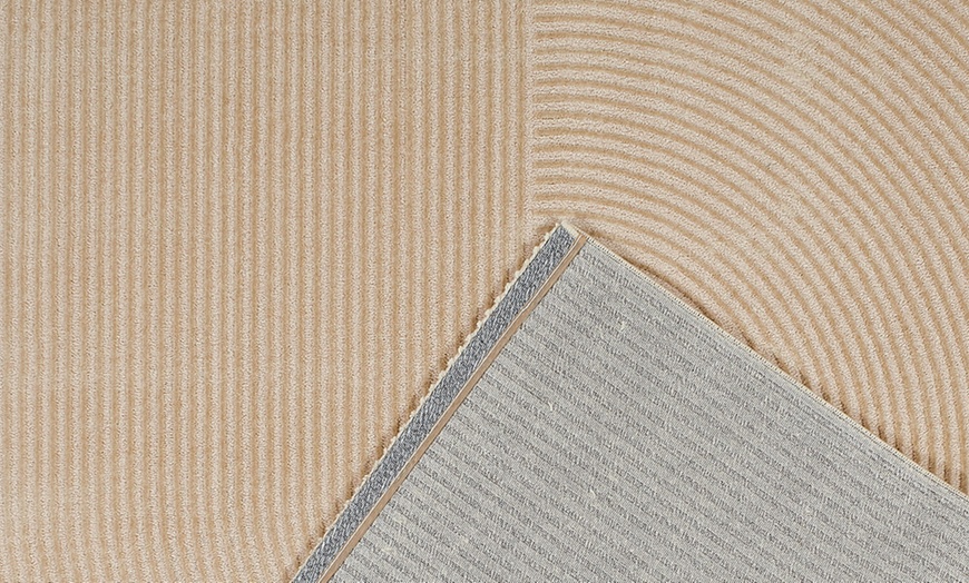 Image 9: Tapis de salon beige moderne 