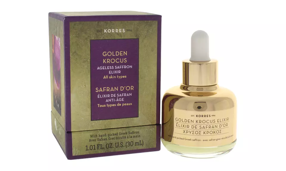 Korres Golden Krocus Ageless Saffron Elixir Treatment (1.01 Fl. Oz.) - Primary Image