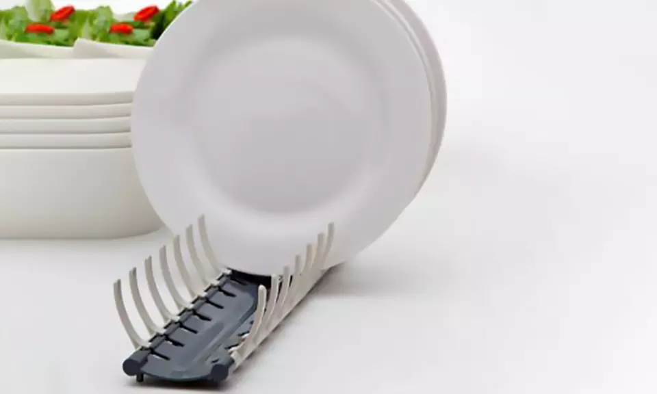 1, 2 ou 4 égouttoirs compacts, 32,8 x 5,8 x 5,5 cm - Primary Image