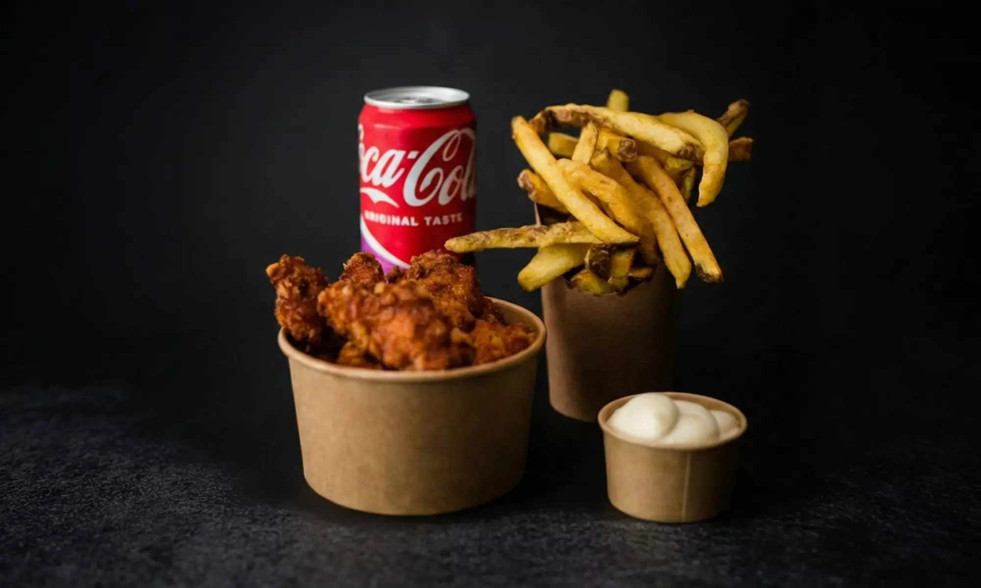 Menu burgers, tenders ou options veggies à Jim's Fast Good, Linkebeek