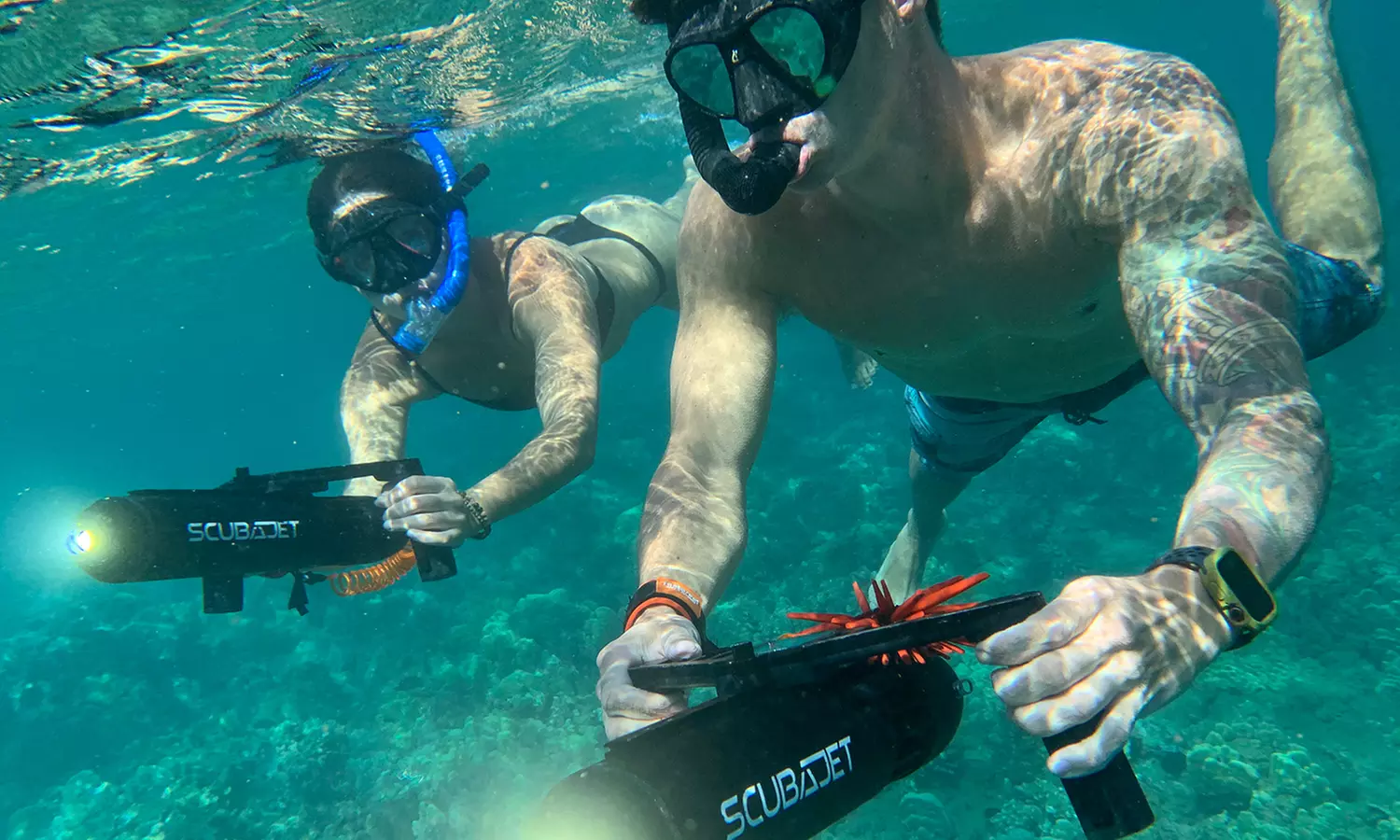 90-Minute Group E-Scooter Snorkel Tour for One or Two People from Maui Electra Sup - Primary Image