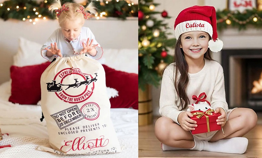 Image 8: Personalized Holiday Gifts: Customize Your Christmas Bags & Stockings!