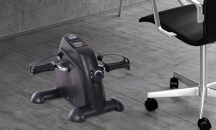 Image 8: HomCom Mini Exercise Bike