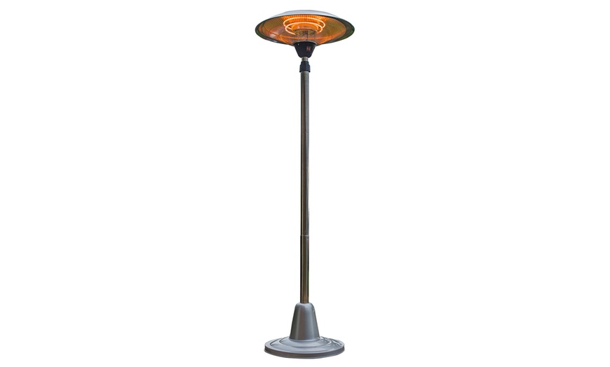 Image 2: Standing Halogen Heater