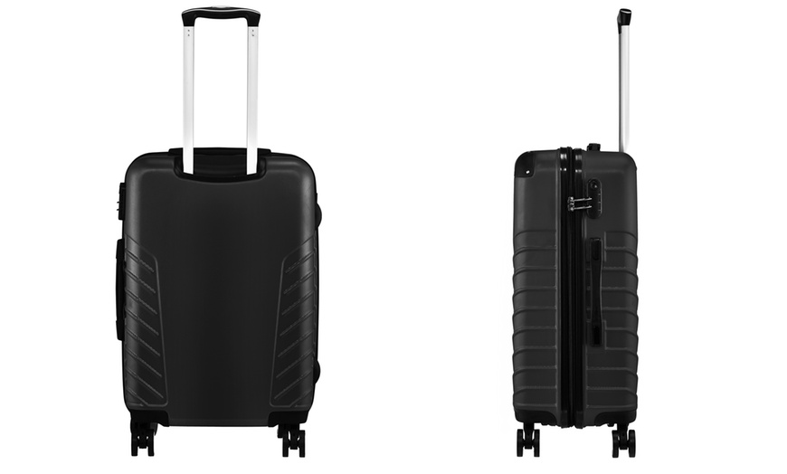 Image 4: Set of Three Luggage Suitcases