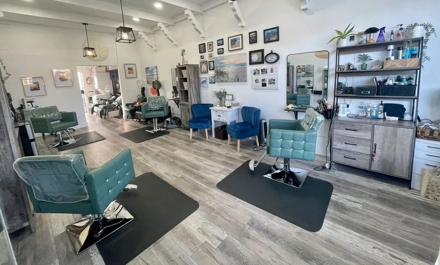 Image 1: Up to 39% Off on Salon - Hair Color / Highlights at Sand Dollar Salon