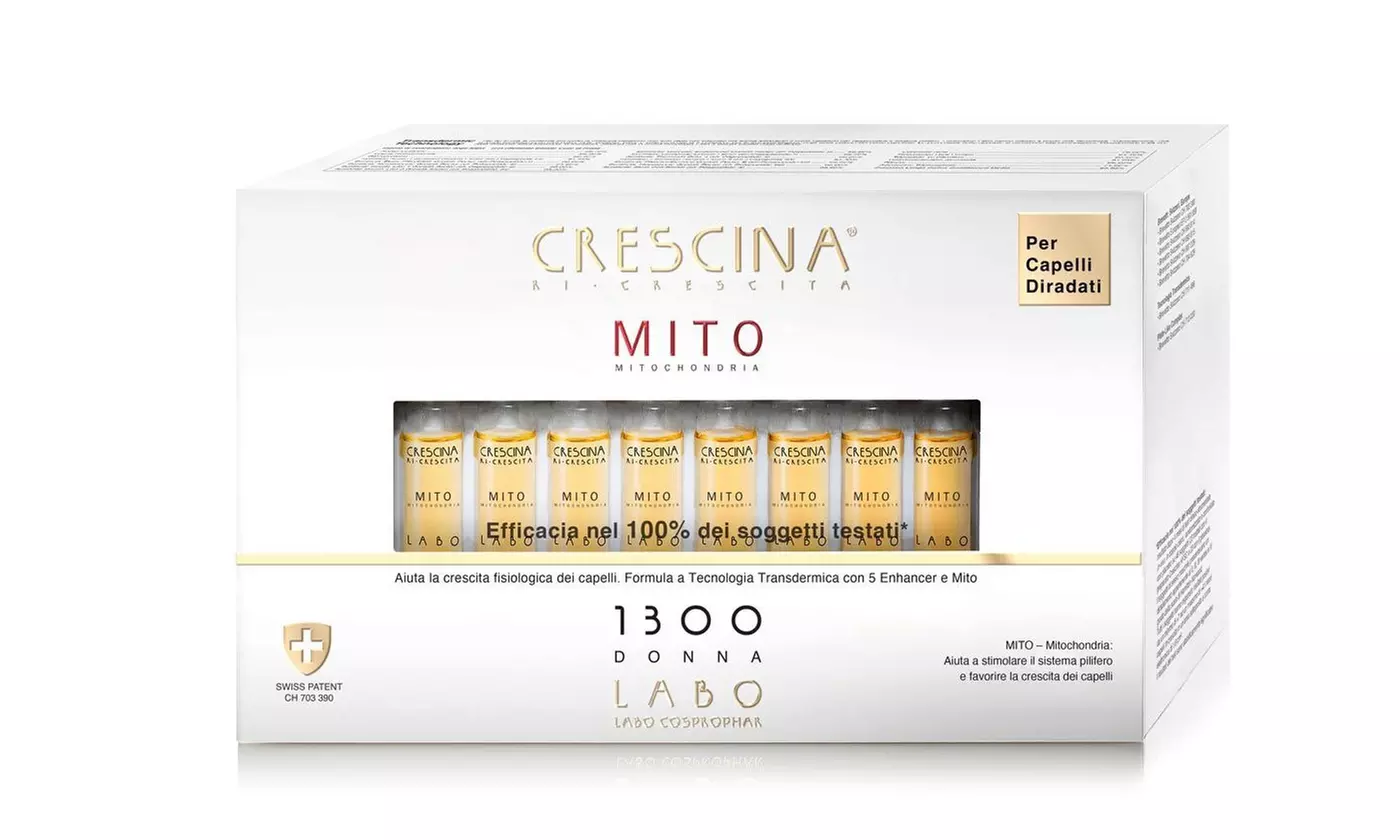 20 o 40 fiale anticaduta Crescina Transdermic Ri-Crescita HB 177