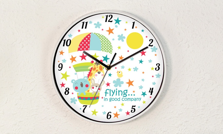 Image 6: Kid's Room Wall Clock