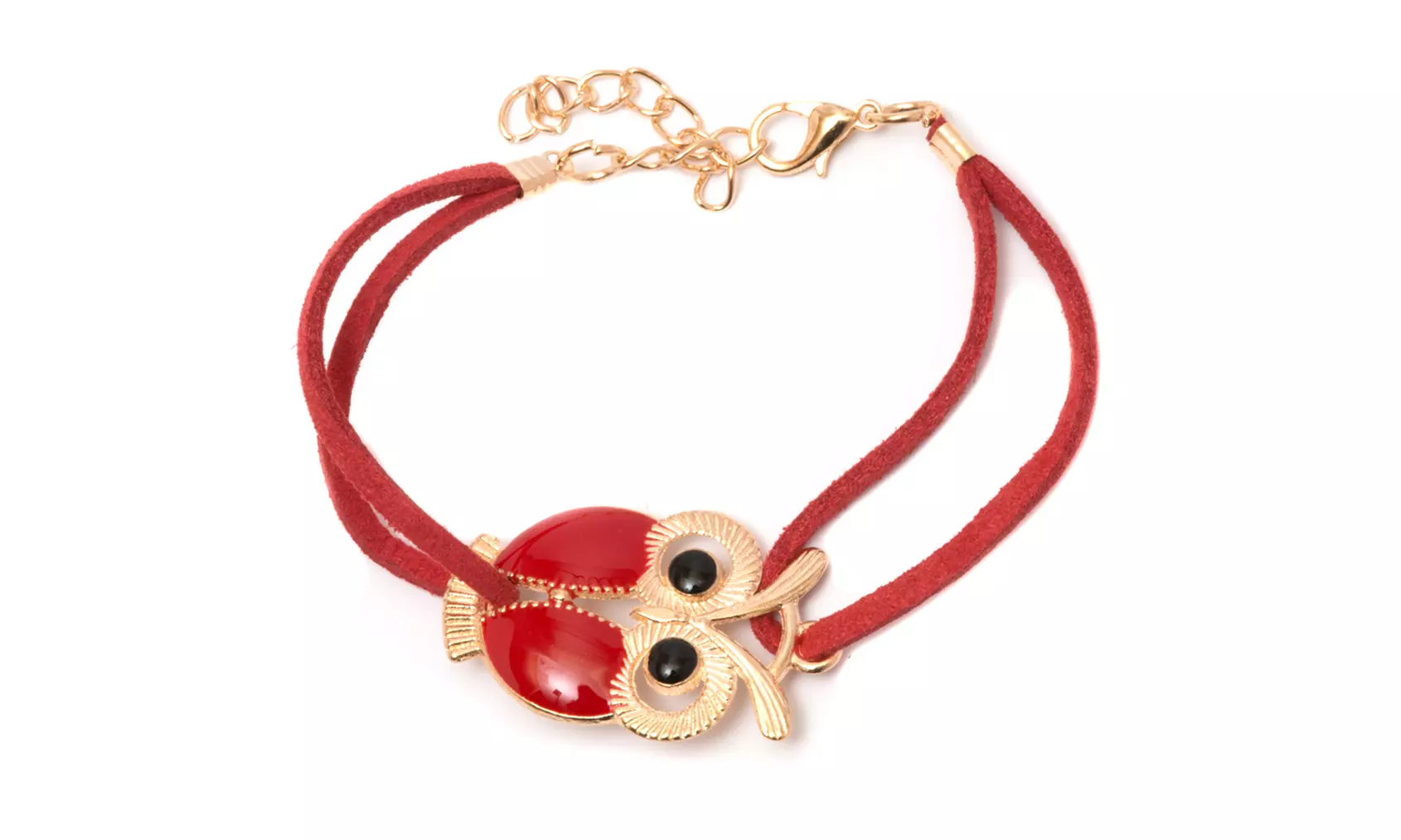 12K Gold-Plated Owl Bracelet
 - Second Medium