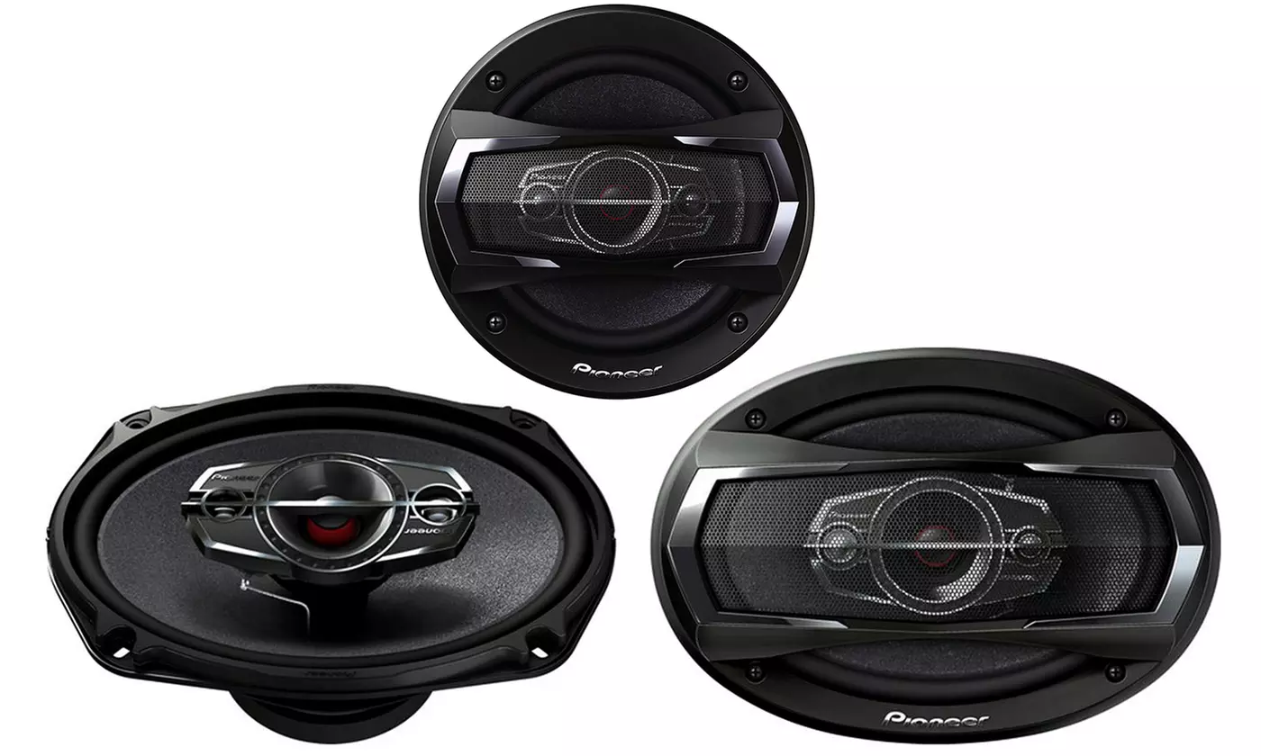 Pioneer A Series 4-Way Car Speakers. Multiple Sizes and Wattages from $49.99–$64.99. - Primary Image