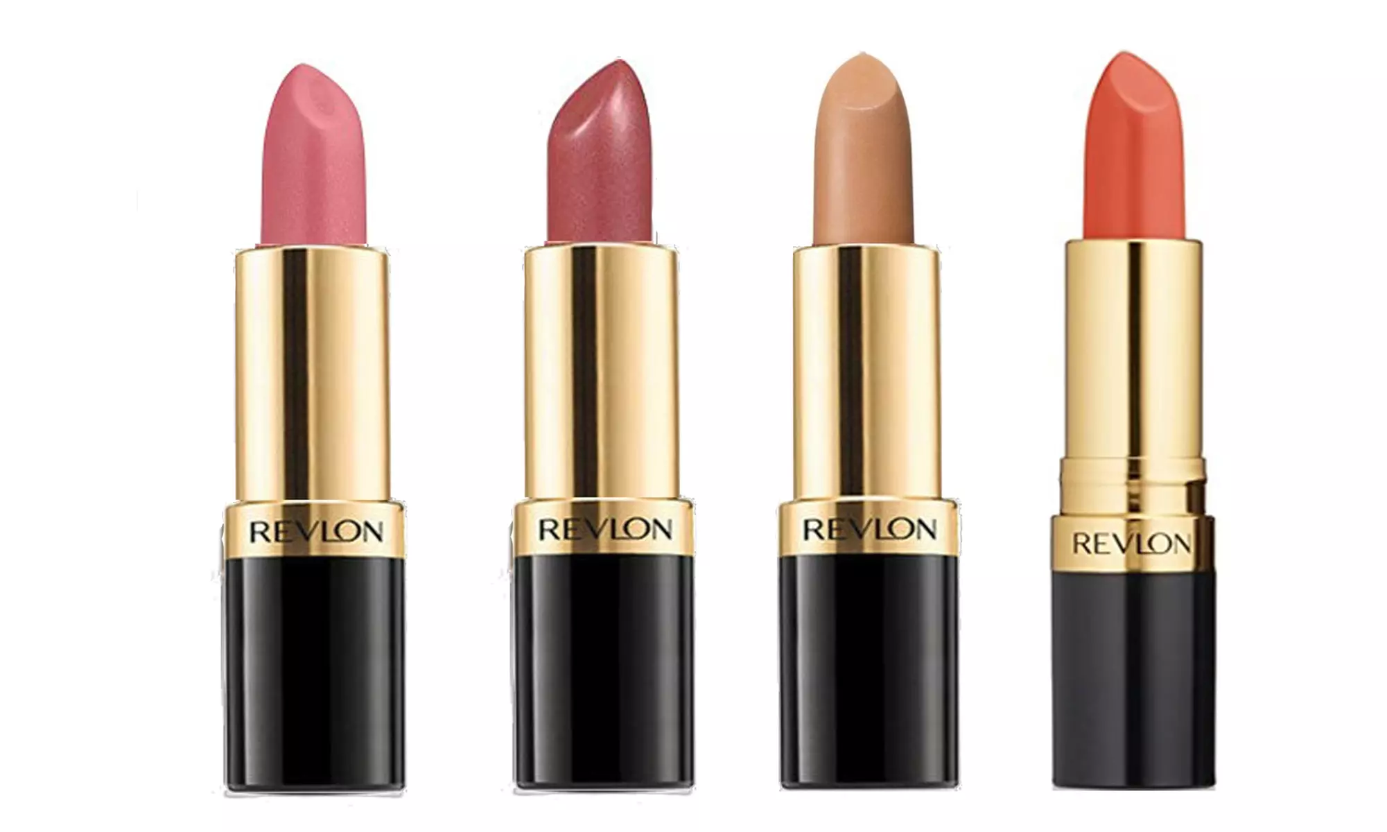 Lot de 8 rouges à lèvres Revlon Super Lustrous - Second Medium