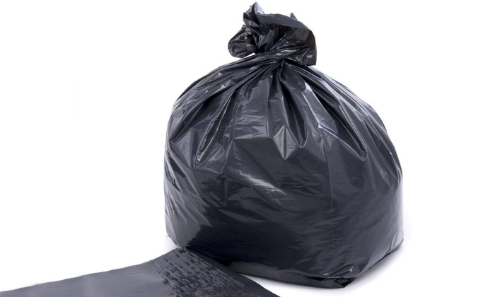 Black Bin Bags | Groupon