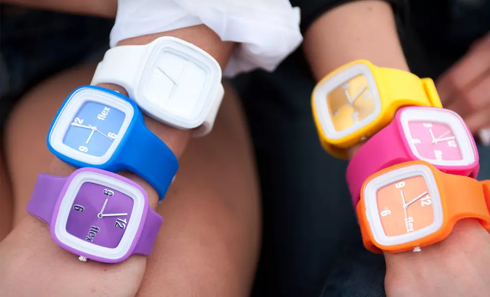 $24 for a Unisex Flex Watch ($40 List Price). Nine Colors Available. Free Shipping. - Primary Image