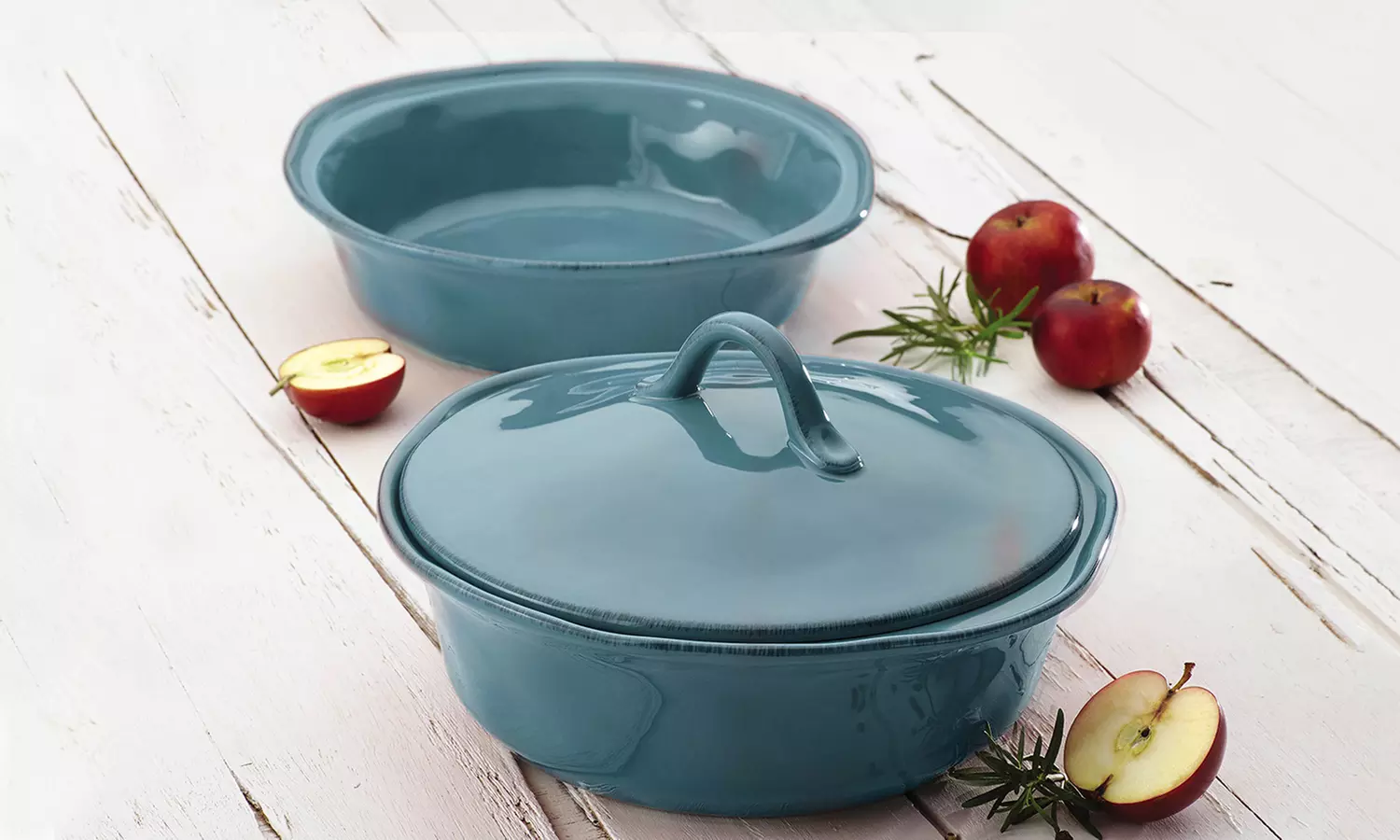Rachael Ray Cucina Round Casserole Set (3-Piece) - Primary Image