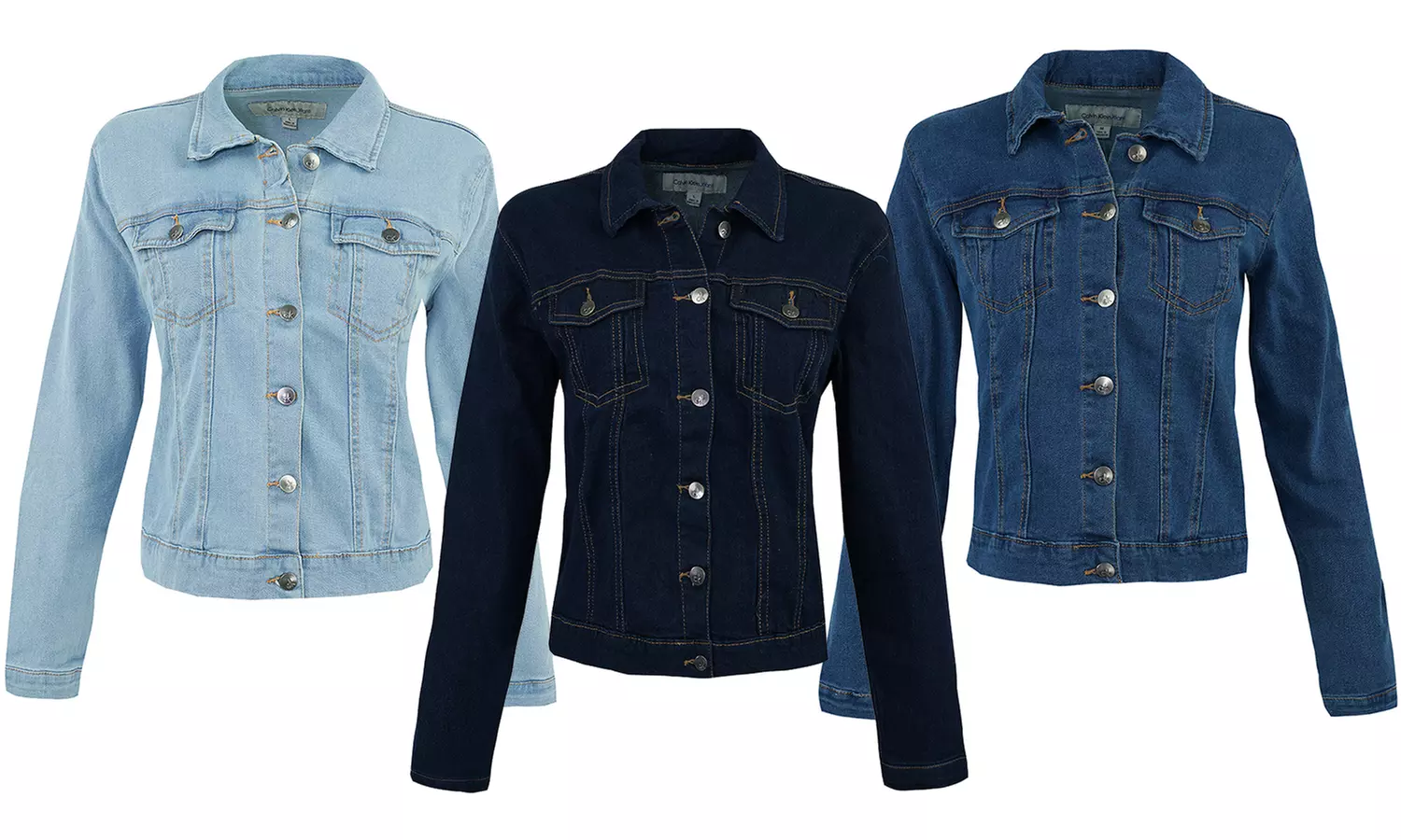 Calvin Klein Women's Denim Trucker Jacket - Primary Image