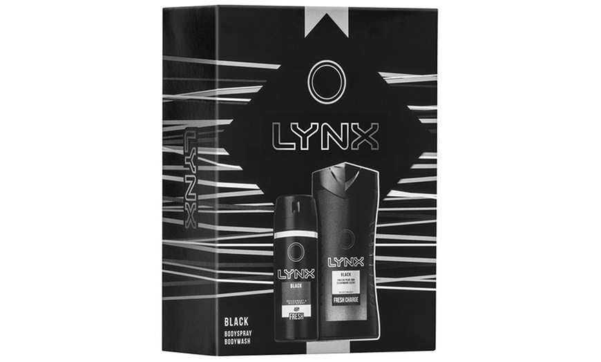 Image 2: Lynx Black Duo Gift Set