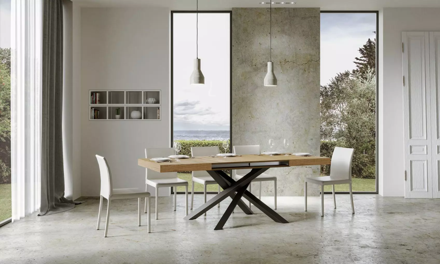 Ausziehbarer Esstisch „Volantis“