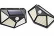 1 ou 2 appliques solaires sans fil à 100 LEDs V2, dotées d'un détecteur de mouvements - Image 4