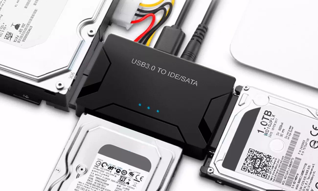 Adaptateur de disque dur avec port USB 3.0 à haute vitesse de transmission - Primary Image