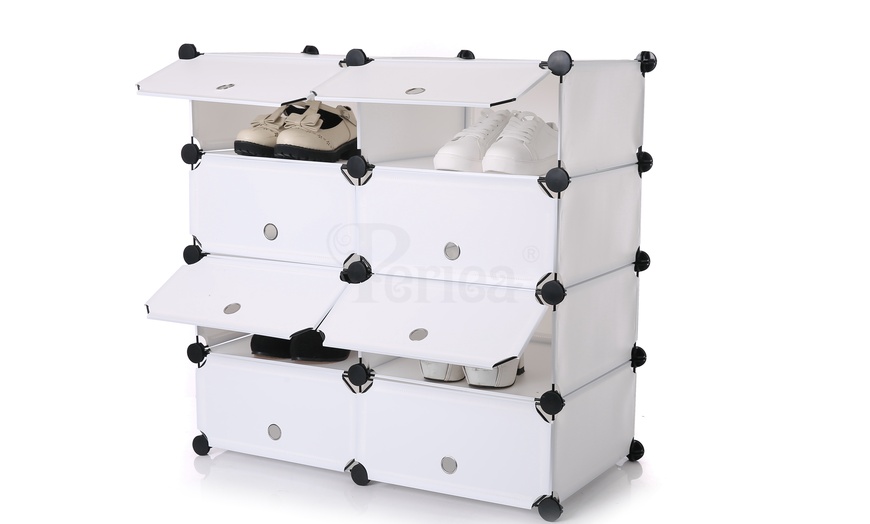 Image 6: Interlocking Storage Cube Units