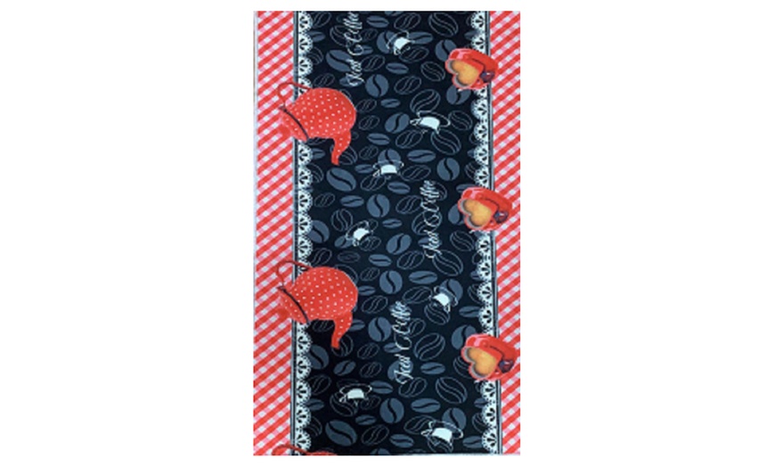 Image 5: Tapis de cuisine de 50 cm de large en polyester