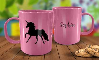 Personalised Plastic Kids' Mug