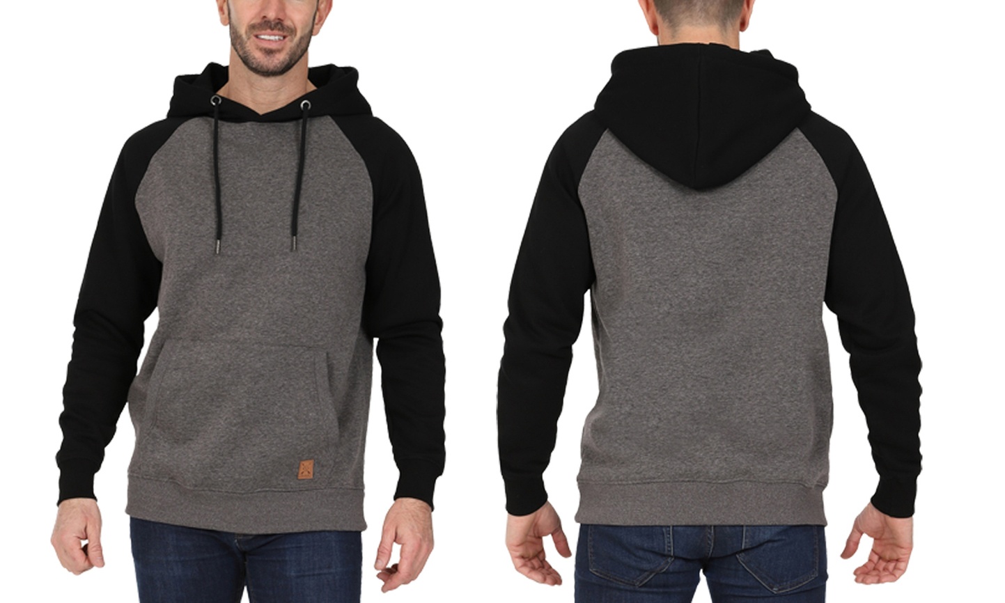 Blu Apparel Herren-Hoodie