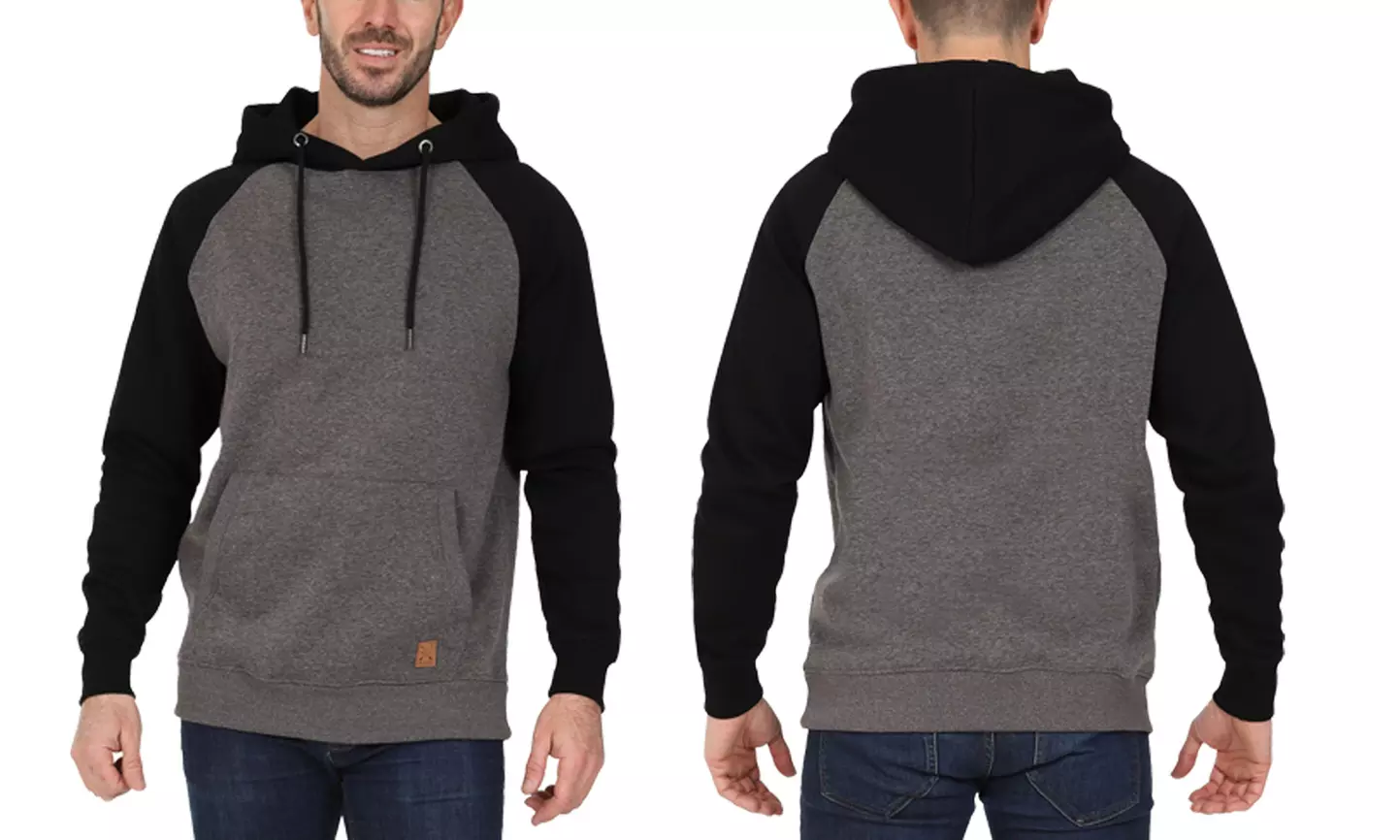 Blu Apparel Herren-Hoodie