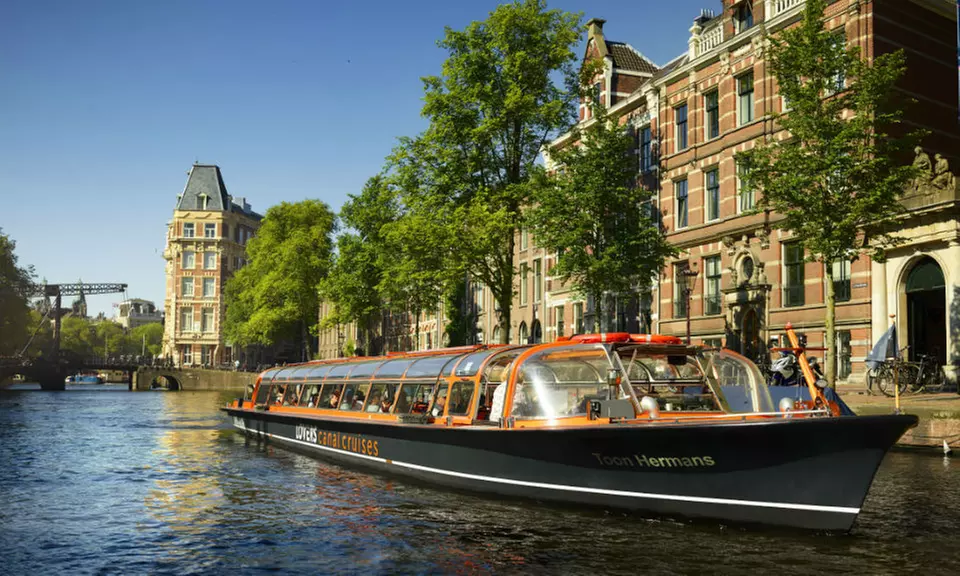 Grachten-Rundfahrt in Amsterdam