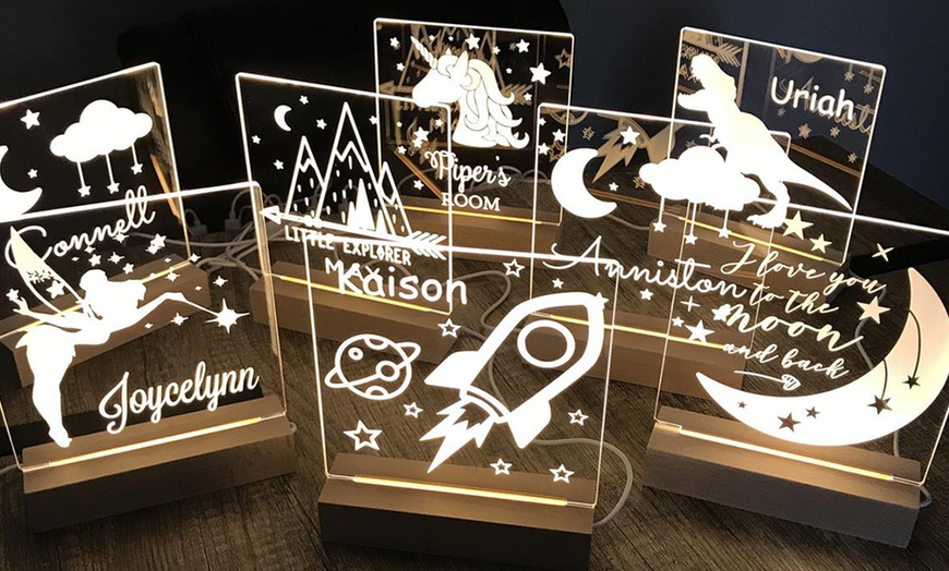 personalized night lamp