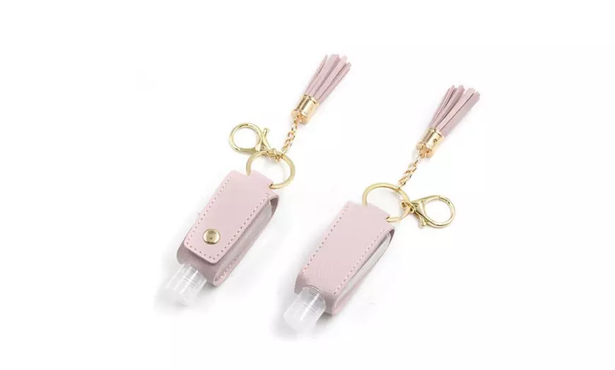 Image 6: 1 ou 2 porte-clés avec mini bouteille 30 ml