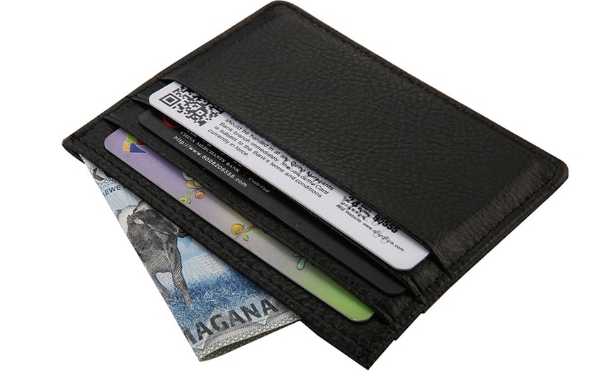 Image 2: Multi-Slot ID Credit Card Wallet 