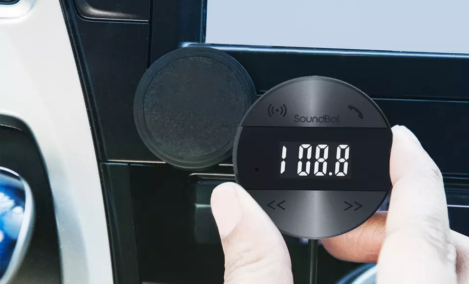 SoundBot SB360FM FM Radio Transmitter and Bluetooth Receiver with Free 3-Port USB Super Charger - Second Medium