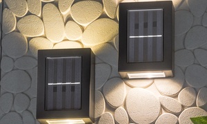 Up to 12 Up-and-Down LED Solar Wall Lights