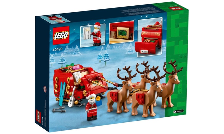 Image 9: LEGO Christmas Bundle; Tree and Santa's Sleigh Sets