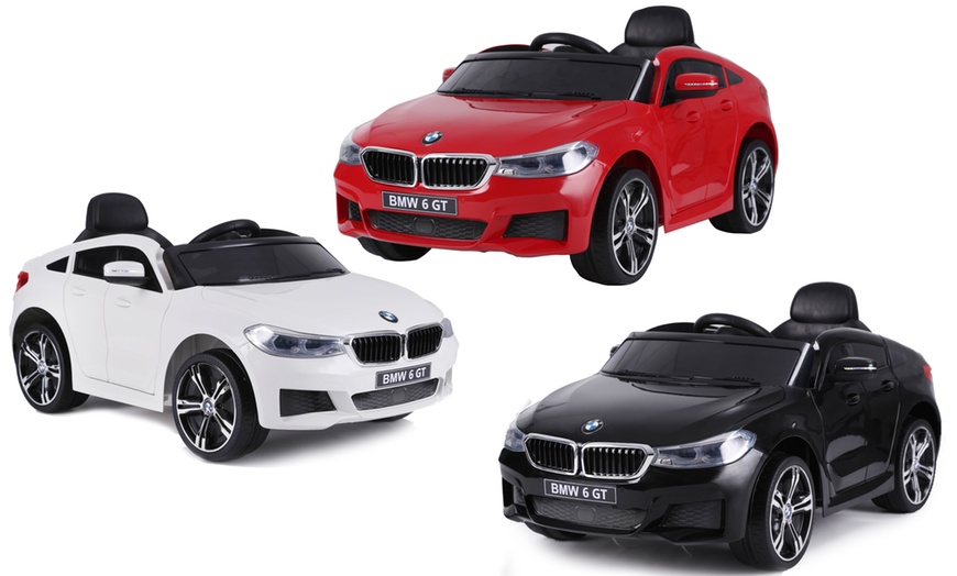 Image 1: BMW 6 GT-Style Kids' Electric Ride-On-Car