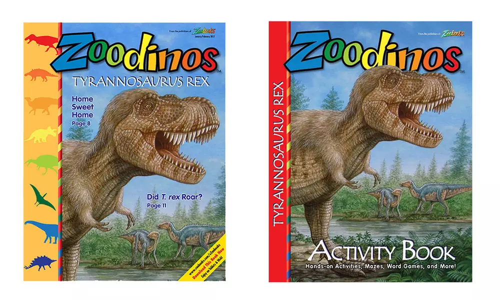 6-Issue Dinosaur Magazine—New One-Year "Zoodinos" Subscription (50% Off) - Primary Image