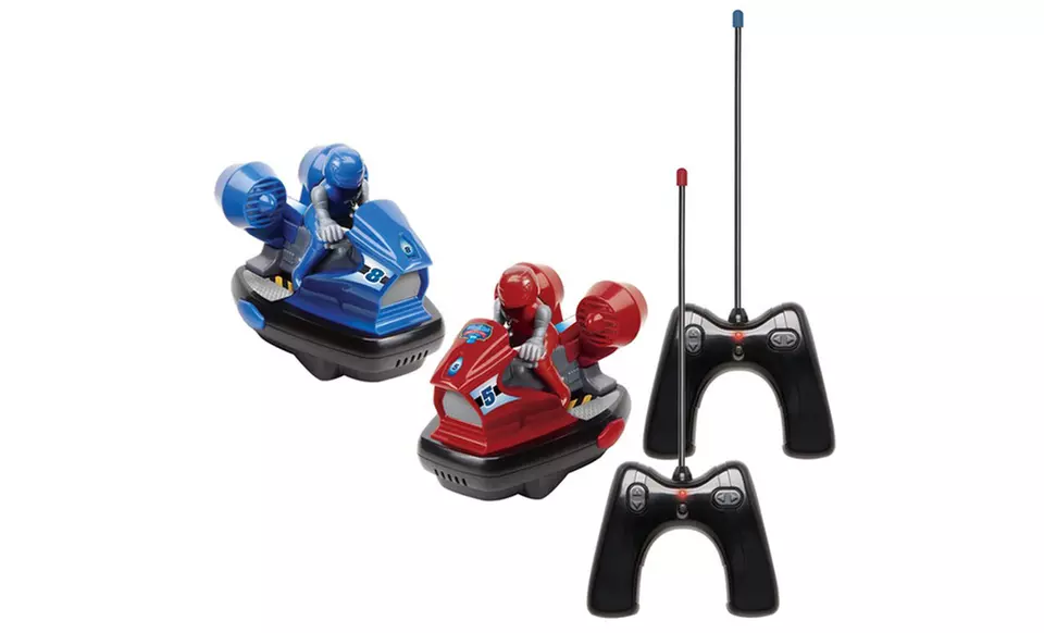 Toy Remote-Controlled Bumper Car Set - Primary Image