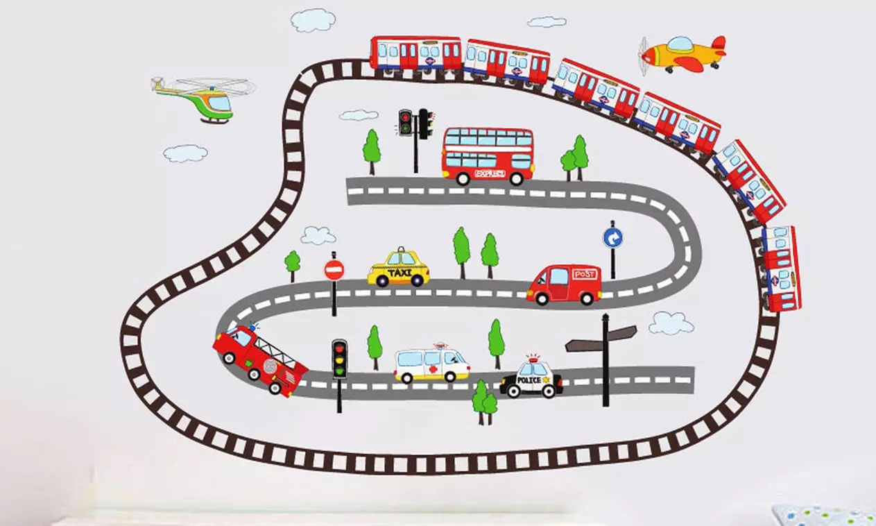 1 ou 2 autocollants muraux déco pour chambre d'enfant - Primary Image