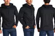 Men's Lightweight Cowl Neck Hoodies - Second Medium