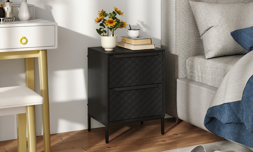 Image 17: HOMCOM Fabric Drawers