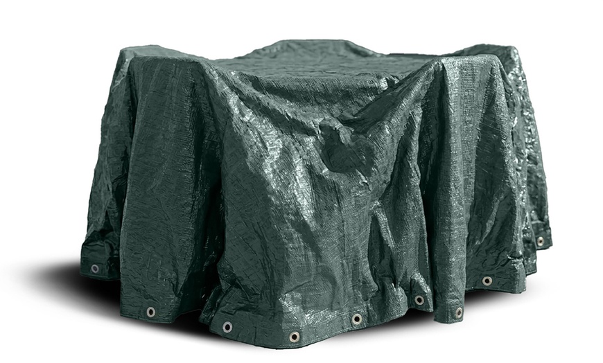 Image 23: Housse de protection pour barbecue, mobilier de jardin ou parasol