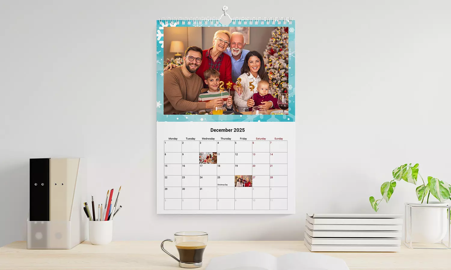 Calendriers personnalisés A4 : une touche unique pour chaque mois