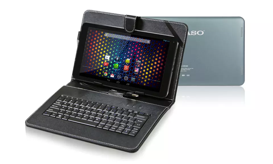 Kocaso 8GB 10.1" Tablet with Android OS and Keyboard Case - Second Medium
