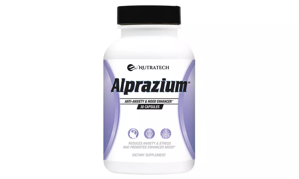 Nutratech Alprazium Mood-Enhancer and Anti-Anxiety Supplement (30-Count) - Primary Image